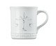 Caneca Seattle Zodíaco Libra White - 400ml, Branco | WestwingNow