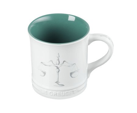 Caneca Seattle Zodíaco Libra White - 400ml