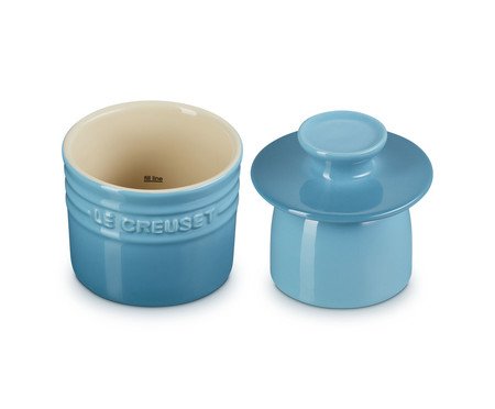 Pote para Manteiga Azul Caribe - 10X10cm | Westwing