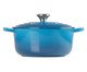 Panela Redonda Signature Azul Marseille, Azul | WestwingNow