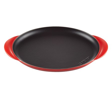 Grelha Oval Tradicional Vermelha