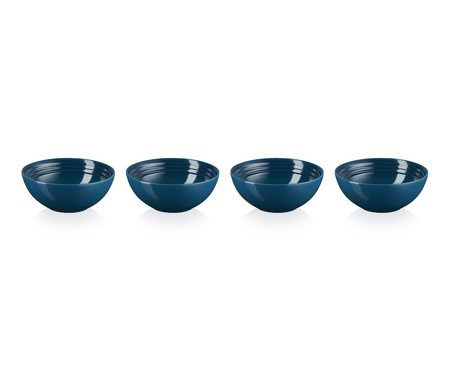 Jogo de Bowls Redondo Vancouver Deep Teal - 16cm | Westwing