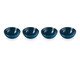 Jogo de Bowls Redondo Vancouver Deep Teal - 16cm, Azul | WestwingNow