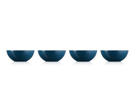 Jogo de Bowls Redondo Vancouver Deep Teal - 16cm | Westwing