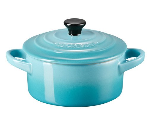 Mini Cocotte Azul Caribe - 250ml, Azul | WestwingNow