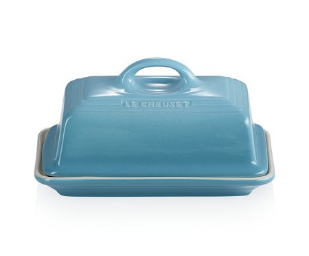 Manteigueira Azul Caribe - 17,2X9X12,6cm | Westwing