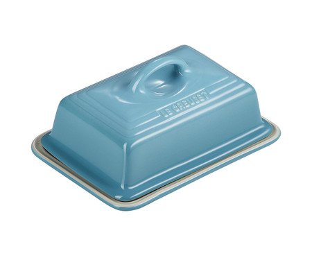 Manteigueira Azul Caribe - 17,2X9X12,6cm | Westwing