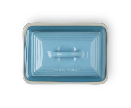 Manteigueira Azul Caribe - 17,2X9X12,6cm | Westwing