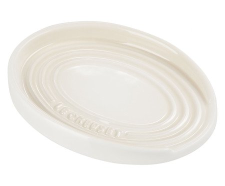Descanso Oval para Colher Meringue - 16X11,8cm