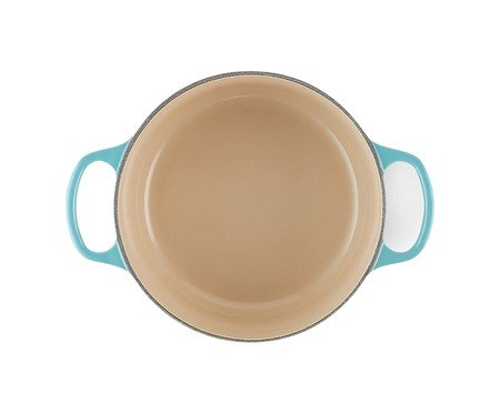 Panela Redonda Signature Azul Caribe - 20cm | Westwing