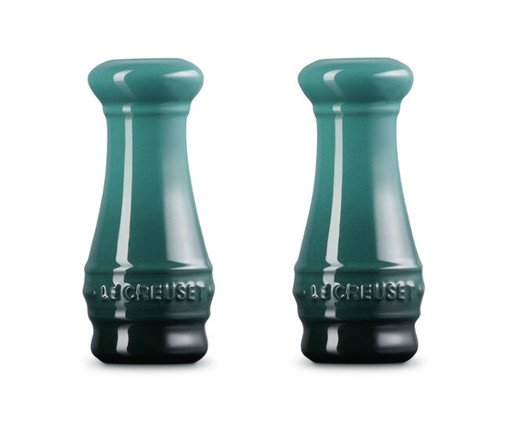 Jogo de Saleiro e Pimenteiro Artichaut, Verde | WestwingNow