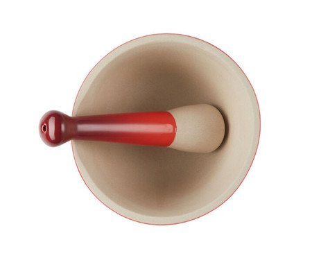 Pilão com Macerador Vermelho - 300ml | Westwing