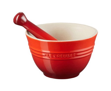 Pilão com Macerador Vermelho - 300ml | Westwing