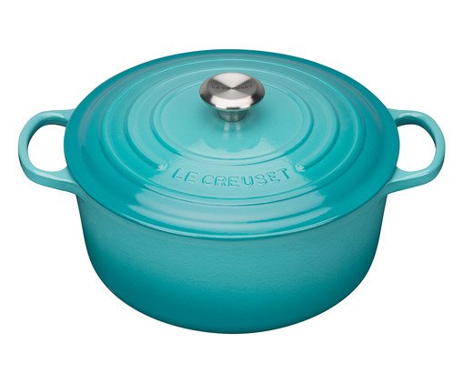 Panela Redonda Signature Azul Caribe - 18cm, Azul | WestwingNow