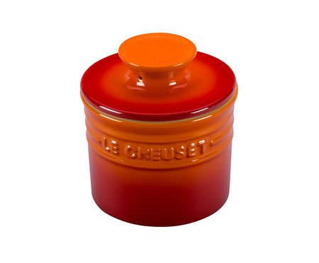 Pote para Manteiga Laranja - 10X10cm | Westwing