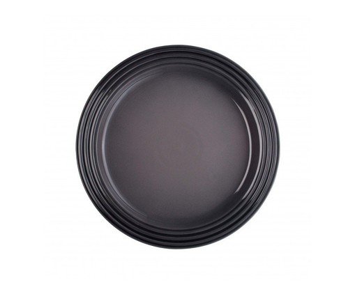 Prato Raso Vancouver Flint - 27cm, Cinza | WestwingNow