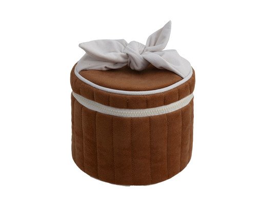 Nécessaire Porta Acessório de Cabelo Caramelo, Âmbar | WestwingNow