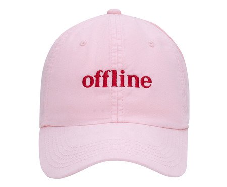 Boné Dad Hat Offline Rosa | Westwing