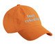 Boné Dad Hat Busy Relaxing Tangerine, Laranja | WestwingNow