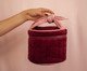 Necessaire Porta Acessório de Cabelo Joana - Bordô, Vermelho | WestwingNow