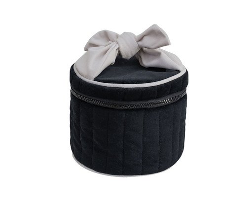 Nécessaire Porta Acessório de Cabelo Pb, Preto | WestwingNow