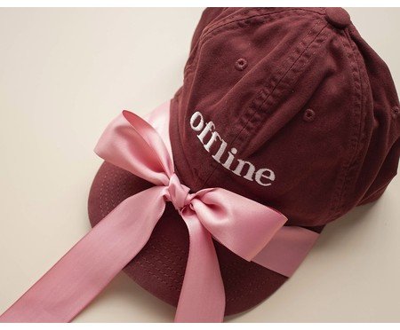 Boné Dad Hat Offline - Bordô | Westwing