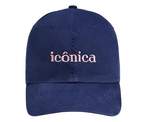 Boné Dad Hat Icônica Azul Marinho, Azul | WestwingNow