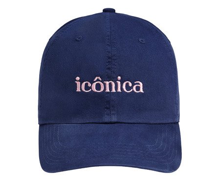 Boné Dad Hat Icônica Azul Marinho | Westwing