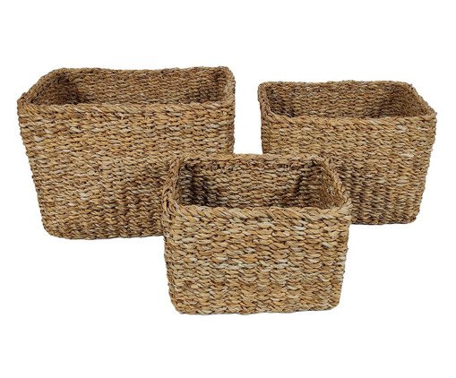 Cesto Bage Pequeno, Natural | WestwingNow