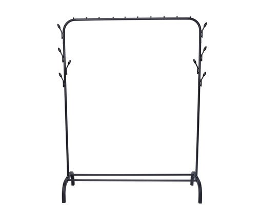 Cabideiro para Closet Florida Preto, Preto | WestwingNow