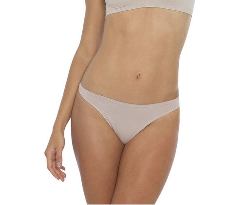 Calcinha Basic Tanga Fio, Natural | WestwingNow