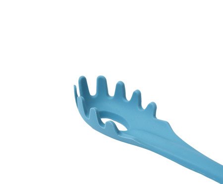 Pegador de Macarrão em Silicone Azul Oikos Azul | Westwing