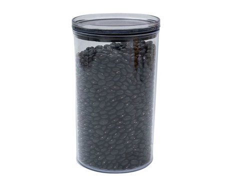 Pote Empilhável Oikos Preto | Westwing