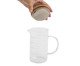 Jarra de Vidro com Tampa de Bambu Oikos, Transparente | WestwingNow