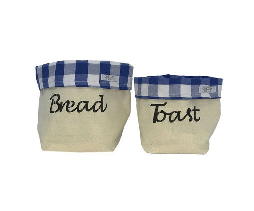 Jogo de Cestos Bread & Toast, Natural | WestwingNow