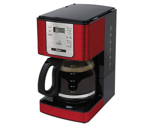 Cafeteira Programável Oster Flavor Vermelha, Vermelho | WestwingNow