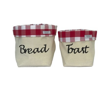 Jogo de Cestos Bread & Toast