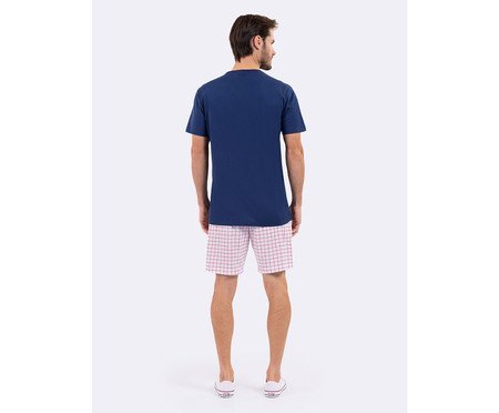 Pijama Manga Curta Masculino Ocean | Westwing
