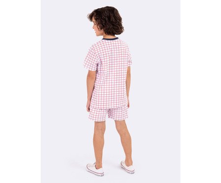 Pijama Manga Curta Masculino Infantil Ocean | Westwing