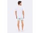 Pijama Manga Curta Masculino Verde e Branco, Branco | WestwingNow