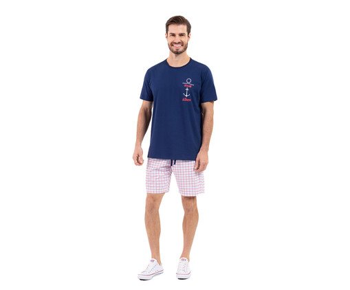 Pijama Manga Curta Masculino Ocean, Colorido | WestwingNow