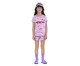 Pijama Manga Curta Infantil Feminino Múmia Brilha No Escuro, Colorido | WestwingNow