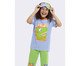 Pijama Manga Curta Infantil com Calça My Dino, Colorido | WestwingNow