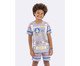 Pijama Manga Curta Infantil Astronauta, Colorido | WestwingNow