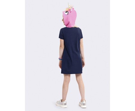 Camisola Manga Curta Infantil Unicórnio | Westwing