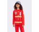 Pijama Manga Longa Infantil Bombeiro e Necessaire com Canetinha Acrilex e Saquinho de Malha, Colorido | WestwingNow