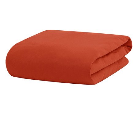 Lençol Inferior Com Elástico Colors Paprika 200 Fios | Westwing