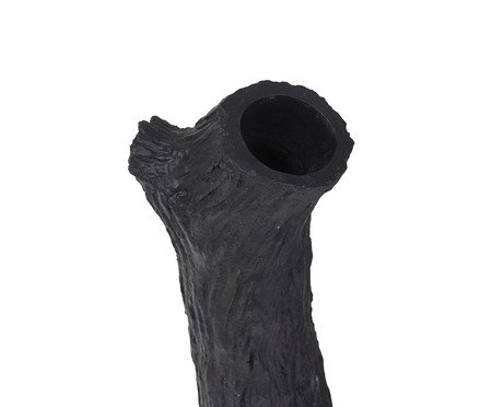 Vaso Tronco Pequeno Preto  | Westwing