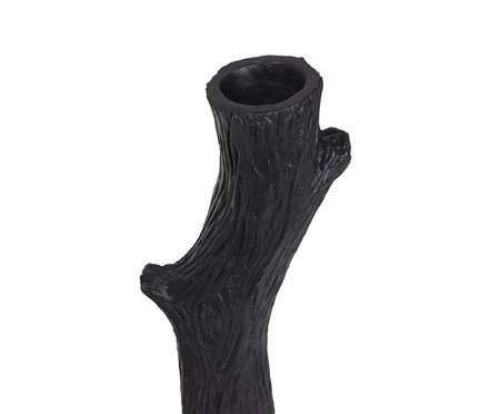 Vaso Tronco Grande Preto | Westwing