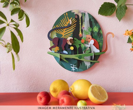 Decoração de Parede Jungle Monkeys  | Westwing